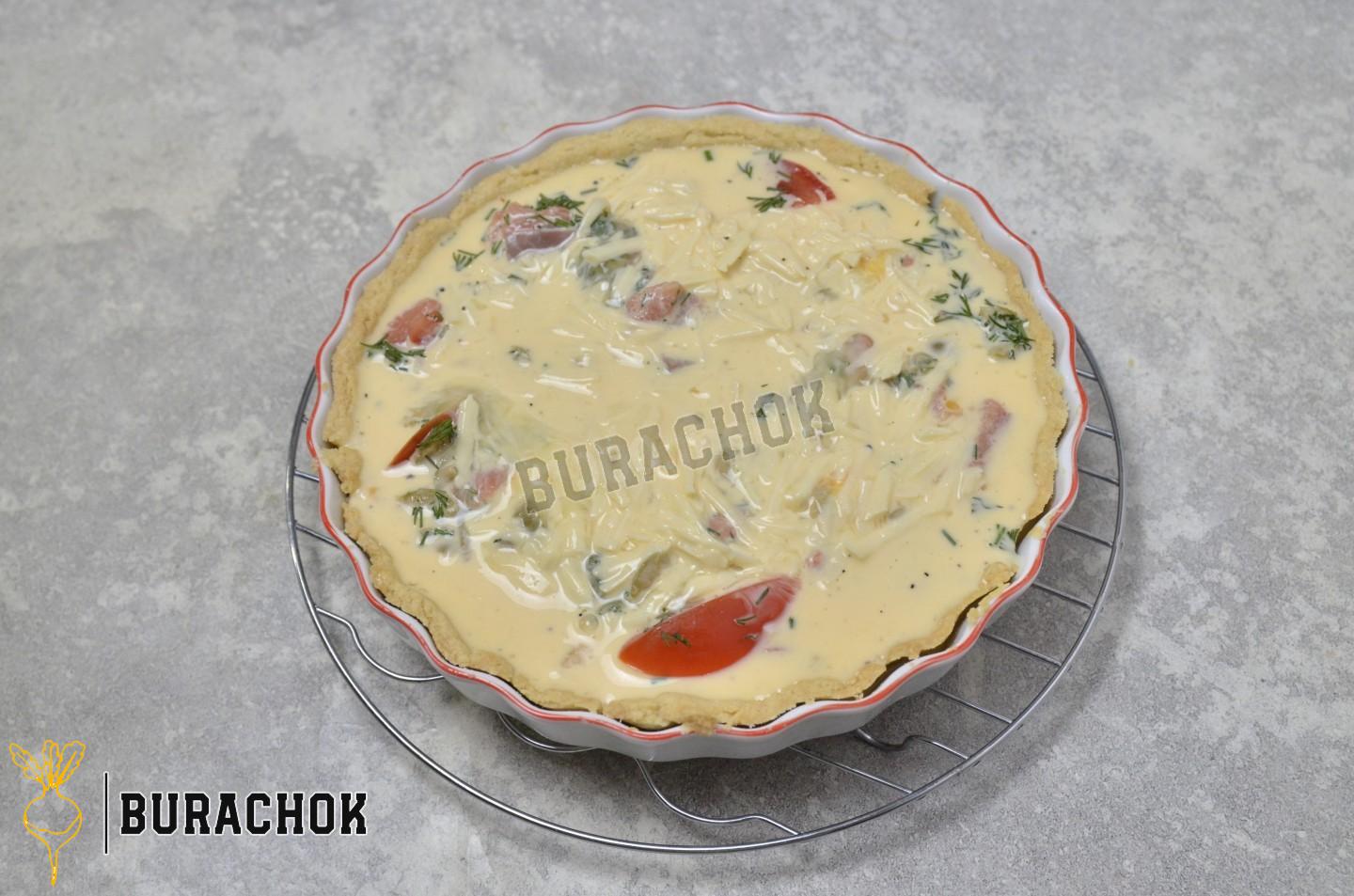 Кіш з рибою