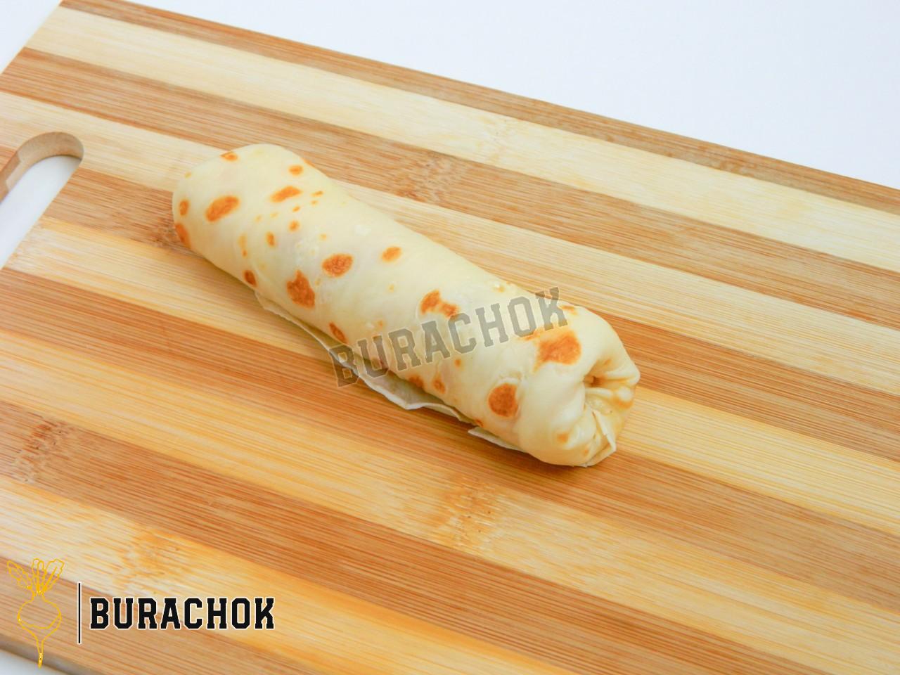 Млинці в духовці з кисломолочним сиром